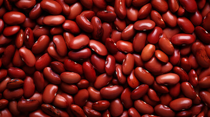 Fresh red beans background 