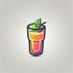 Juice Logo EPS Format Design Very Cool	
