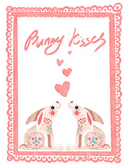 Bunny kisses