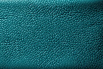  a close up view of a teal blue leather background or texture of a leather upholster or upholster.