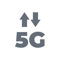 5g network technology icon vector illustration