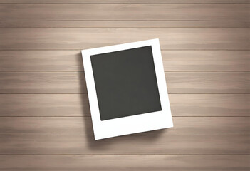 Empty photo frame picture empty photo isolated