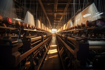 Evoking the transformative period of the Second Industrial Revolution, this image depicts the era's dynamic fusion of industry and technological progress.