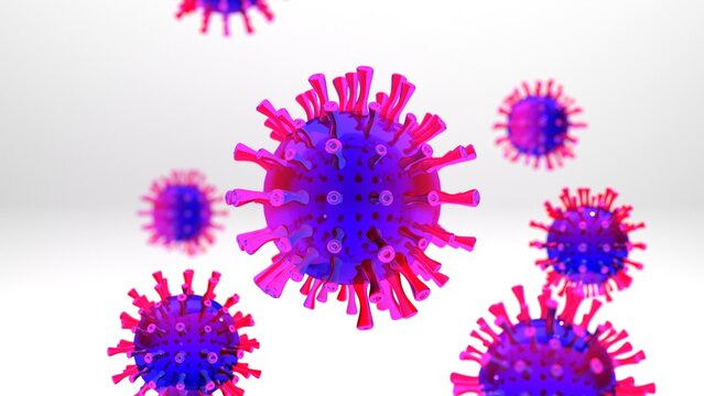 Virus photo hyper-realistic