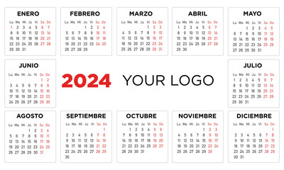 calendar 2024 in spanish