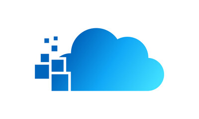 Internet data computing sign for technology company