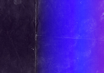 Old Vintage Film Light Leak Scan, Overlay with Film Dust and Folded Paper Texture