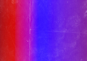 Old Vintage Film Light Leak Scan, Overlay with Film Dust and Folded Paper Texture