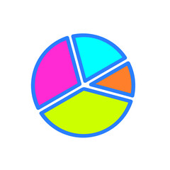 Big Data analytics database, statistics data analytics diagram.