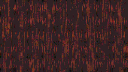 Abstract burgundy mosaic background. Abstract colored LED squares background. Technology digital square burgundy color background. Dark pixel grid background. Vector illustration.