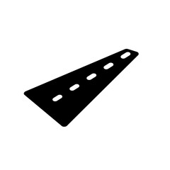 straight highway, road asphalt street illustration 