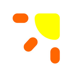 rising sun, sunset, dawn, solar radiation.