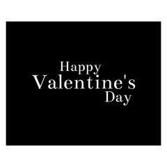 Valentine's Day, weddings. Print for gift paper, packaging, wallpapers, clothes, textiles. Happy Valentine's day text, hand lettering typography poster. 