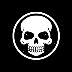 Fototapeta premium Skull - High Quality Vector Logo - Vector illustration ideal for T-shirt graphic