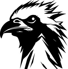 Vulture - High Quality Vector Logo - Vector illustration ideal for T-shirt graphic