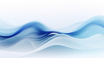 Fototapeta premium A white and blue background with wavy lines