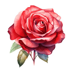 Delicate Elegance: Valentine's Day Red Rose - Expressing Affection with Vibrant Charm