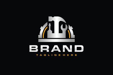 logo gear workshop equipment