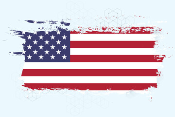 American Flag Silhouette, grunge USA flag set vector, grunge, flag, silhouette, independence, July, 4th of July, 4th July, flag silhouette