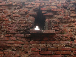 Nalanda Mahavihara archaeological ruins Bihar Gaya India Buddhist Monastery ancient structure Brick  © SrutiKana