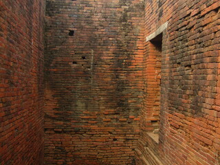 Nalanda Mahavihara archaeological ruins Bihar Gaya India Buddhist Monastery ancient structure Brick  © SrutiKana