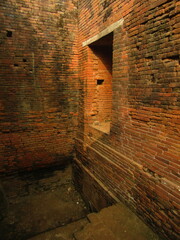 Nalanda Mahavihara archaeological ruins Bihar Gaya India Buddhist Monastery ancient structure Brick  © SrutiKana