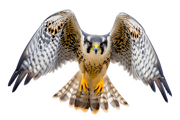 Falcon isolated on white background