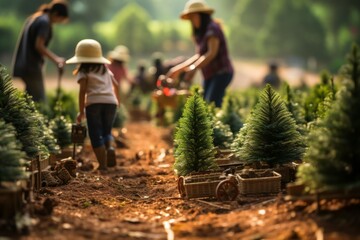Christmas Tree Farm - Generative AI