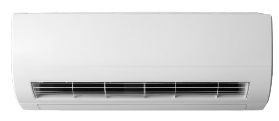 Modern Air Conditioner Unit, transparent background, png