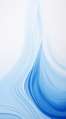 A white and blue abstract background with waves