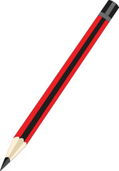 Pencil isolated on white background