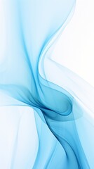 A close up of a blue wave on a white background