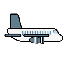 Illustration of airplane