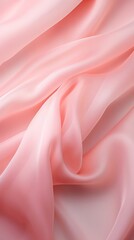 Fototapeta premium A close up view of a pink fabric