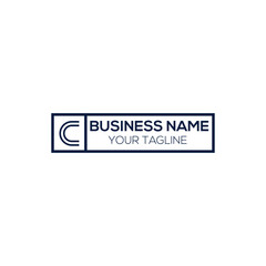 New C Business logo design Template 