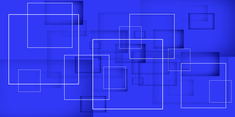 abstract blue background with squares, Dynamic Abstract Background