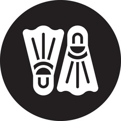 flippers gradient icon © ajat