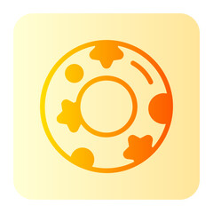 rubber ring gradient icon