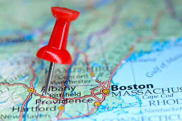 Pittsfield, Massachusetts pin on map