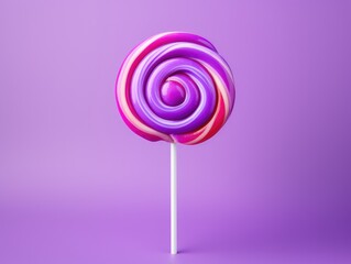 lollipop isolated on white