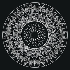 Ornamental Mandala Background 