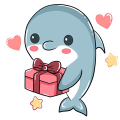 Dolphins for Valentine's Day