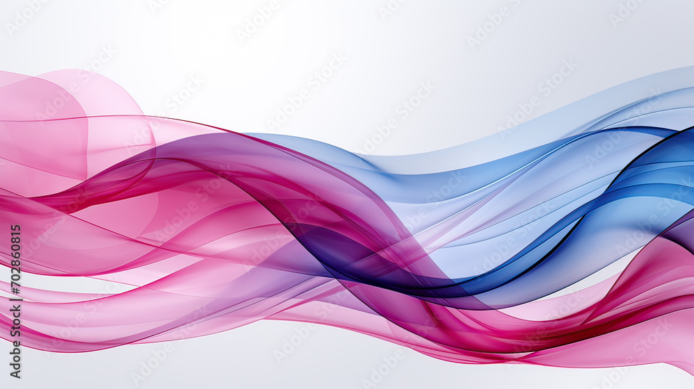 Poster abstract background featuring transparent, smooth waves and curves with a shiny finish. perfect for 