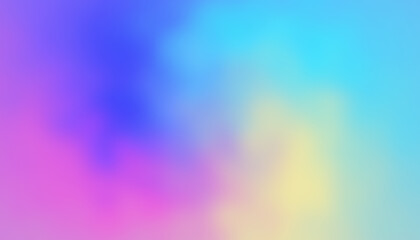 Illustration of an abstract blurred gradient in bright bright colors. Colorful smooth background.