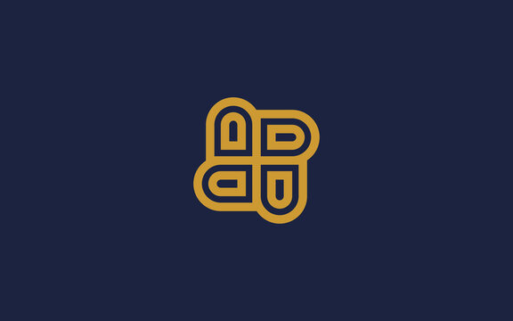 letter dddd logo icon design vector design template inspiration