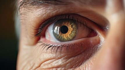 A close-up of resilience and determination, these eyes remind us to protect our vision and cherish the beauty of clear sight