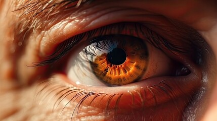 Naklejka premium Through the lens of time, these eyes have seen it all, and with proper care, they continue to witness the world in all its splendor
