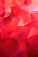 Vector abstract ruby red, triangles background