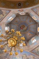 Fototapeta na wymiar The Church of St. Nicholas the Wonderworker, in the village of Arkhipo-Osipovka, Krasnodar Territory. Russia, 04.01.2024