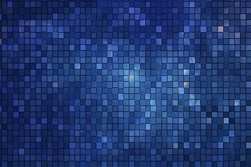 blue mosaic background made by midjourney